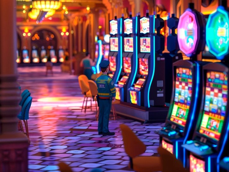 Dasbor permainan ratu slot menampilkan kategori sportsbook dan kasino